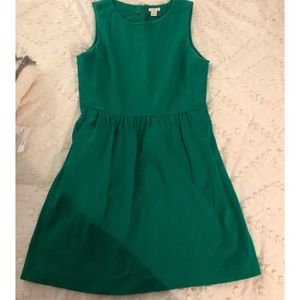 J Crew Factory Green Dress